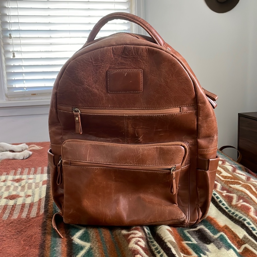Leather Backpack